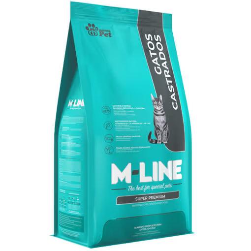 M Line gato castrado 10kg + regalo