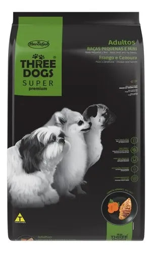 Three dog adulto raza pequeña 17kg